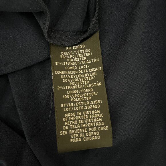 Formal evening Dress-Nightway Navy Blue Dress-Size 6 - Picture 6 of 9